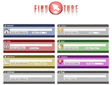 Tablet Screenshot of findtube.de